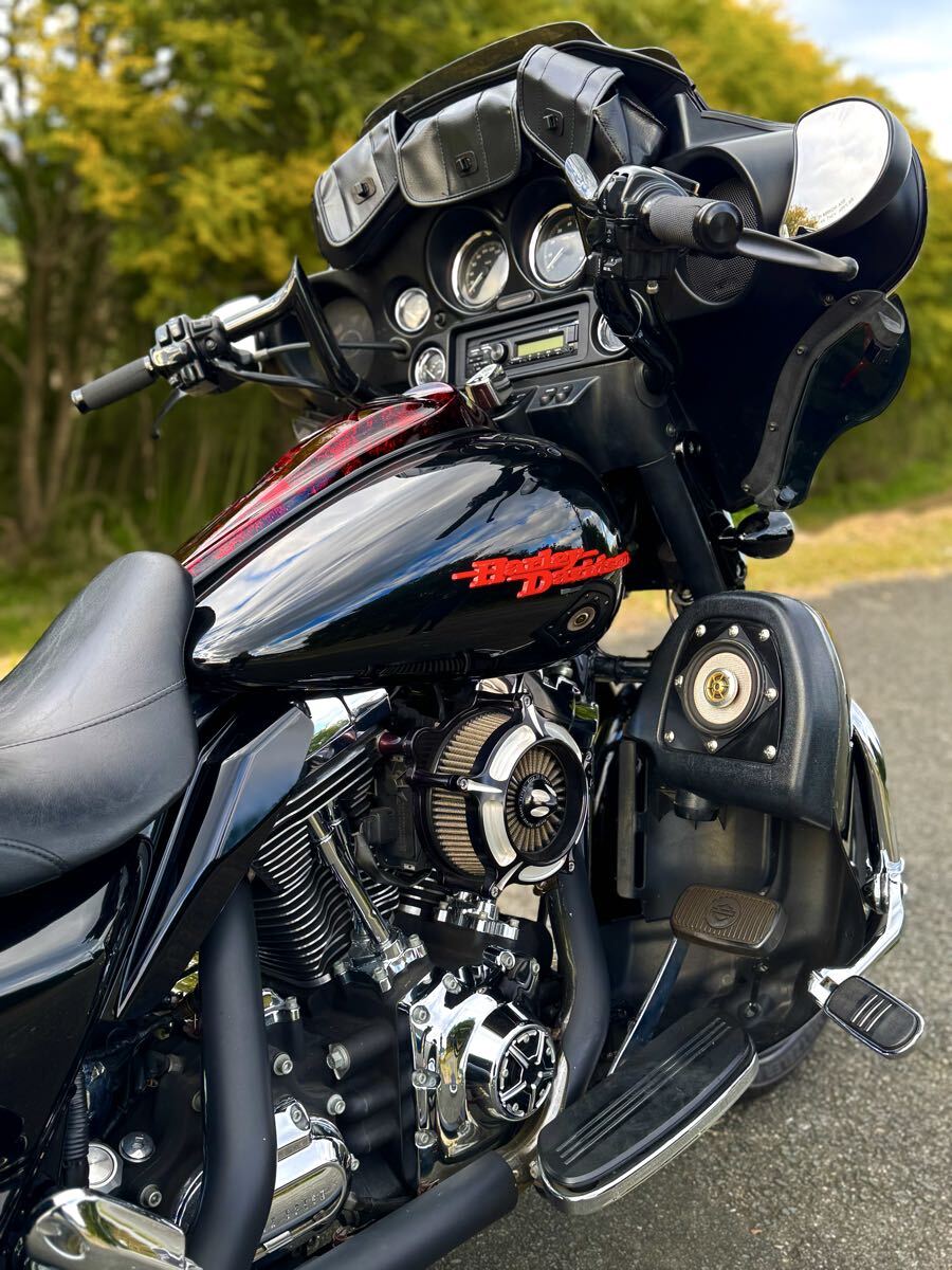 ハーレーダビッドソン　ツーリング　ストリートグライド　バガーカスタム　車検ほぼ2年付　年式平成20年4月　排気量1580cc 6速ミッション_画像5