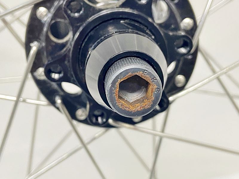 ATOMLAB/REVERSE COMPONENTS BLACKONE リアホイールのみ シングル シングルスピード DISC クリンチャー アルミ_画像6