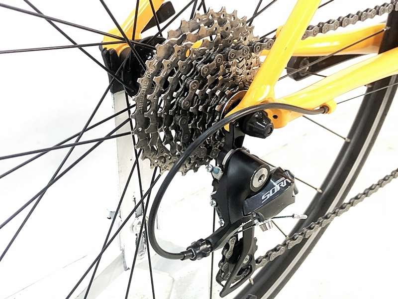 キャノンデール CANNONDALE キャドオプティモ CAAD Optimo 3 SORA 2022年 カーボンロードバイク 54サイズ マンゴー_画像5