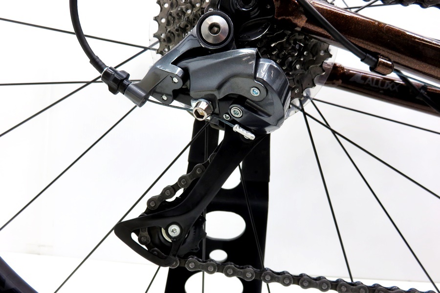 ★★ジャイアント GIANT コンテンド CONTEND AR4 Claris 2022-23年モデル アルミ ロードバイク Mサイズ 2×8速 ヘマタイト_画像9