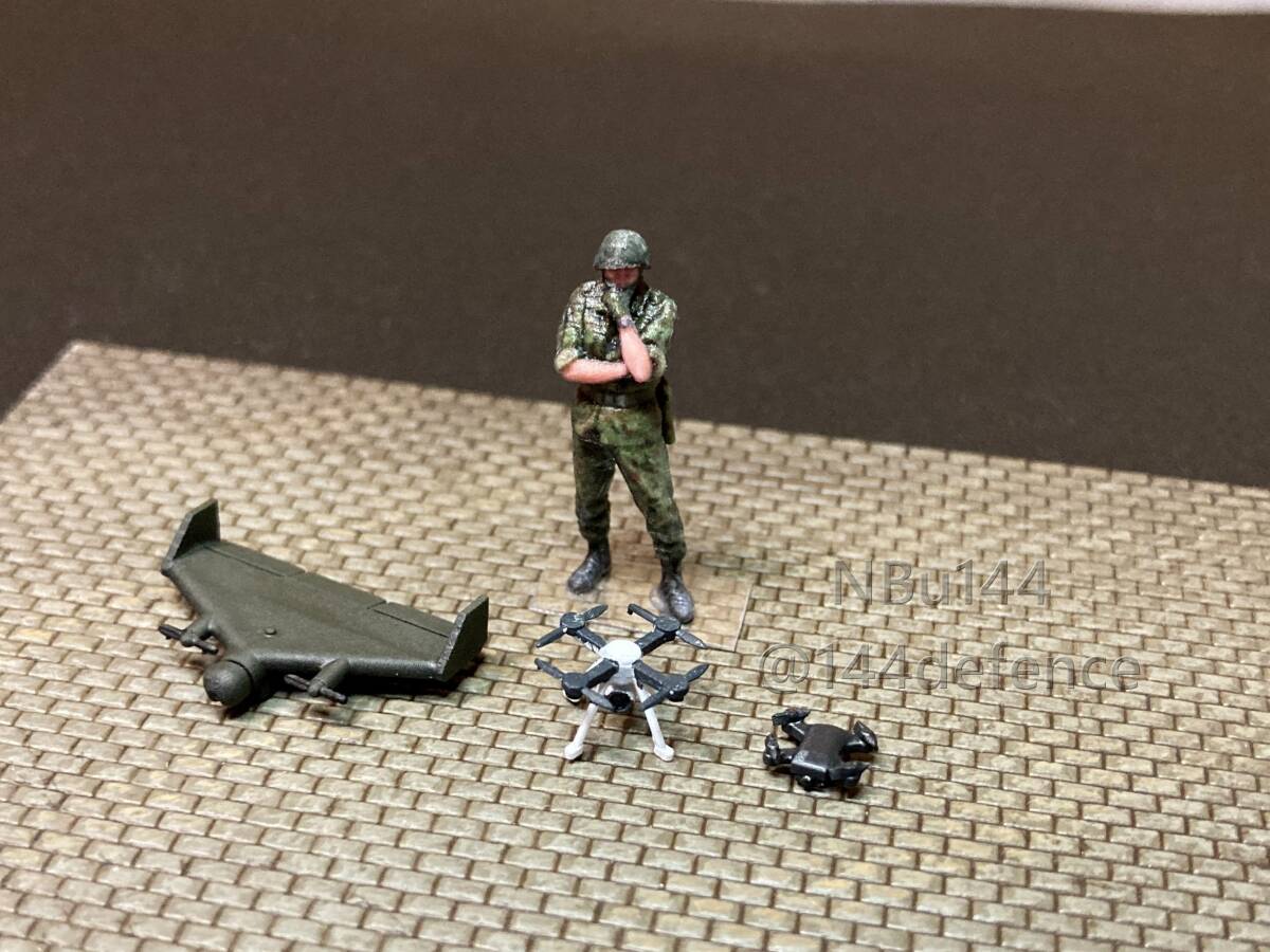 【1/72 陸上自衛隊】小型ドローン3種セット_画像5