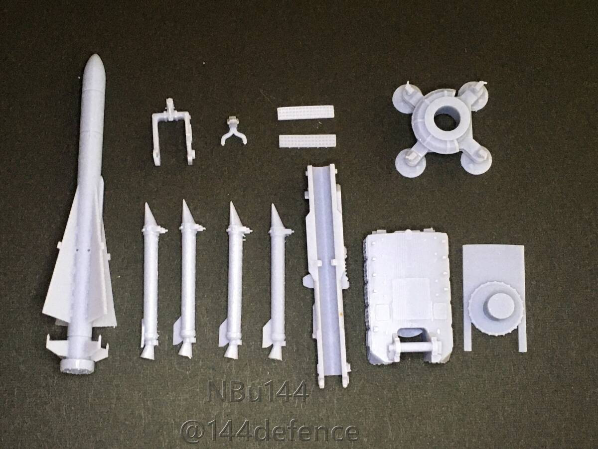 【1/144 ロシア・ソビエト軍】SA-5(S-200)ギャモン対空ミサイル_画像3