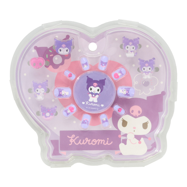 ネイルチップ & リングセット クロミ サンリオ キッズコスメ おしゃれキッズ サンリオキャラクター 子供用_画像4