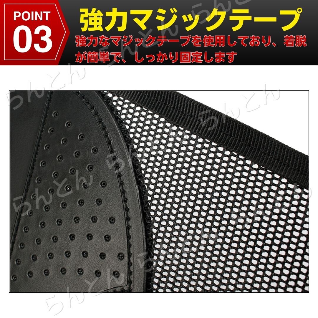 腰痛ベルト 骨盤ベルト コルセット 姿勢矯正 サポーター 男女兼用 Lサイズ ダブルハンドル式 メッシュ 通気性 伸縮性 猫背 メッシュ素材_画像5