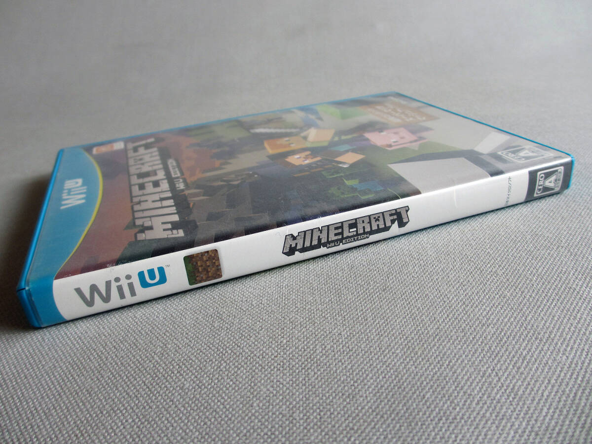 ☆★s 任天堂 Nintendo WiiU マインクラフト MINECRAFT WiiU EDITION マッシュアップ付き ソフト 元祖 マイクロソフト Wii U 動作確認 ☆★_画像8
