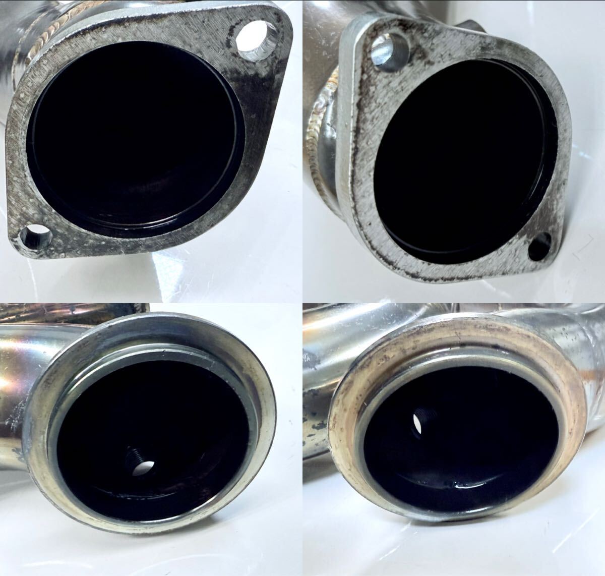 美品★BMW N54用ストレートキャタライザー フロントパイプ/ダウンパイプ_画像6
