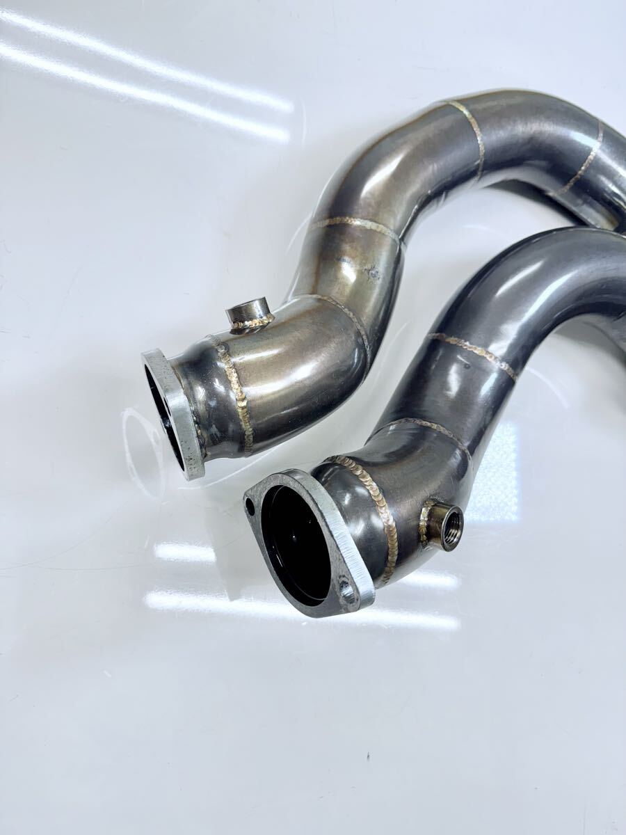 美品★BMW N54用ストレートキャタライザー フロントパイプ/ダウンパイプ_画像3