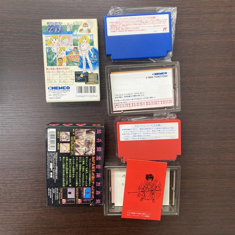 #1193A FC ファミコン ソフト/カセット おまとめ5本 ① 動作未確認 箱付き_画像5