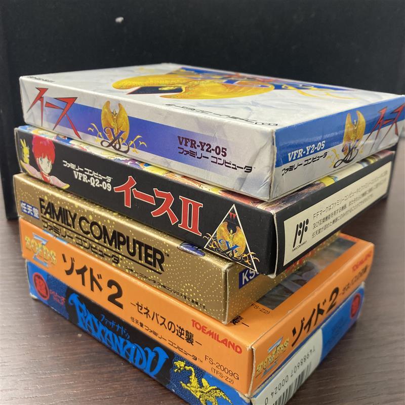 #1193B　FC　ファミコン　ソフト/カセット　おまとめ5本　②　動作未確認　箱付き_画像3