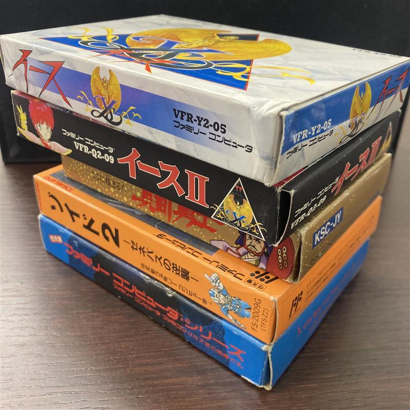 #1193B　FC　ファミコン　ソフト/カセット　おまとめ5本　②　動作未確認　箱付き_画像2