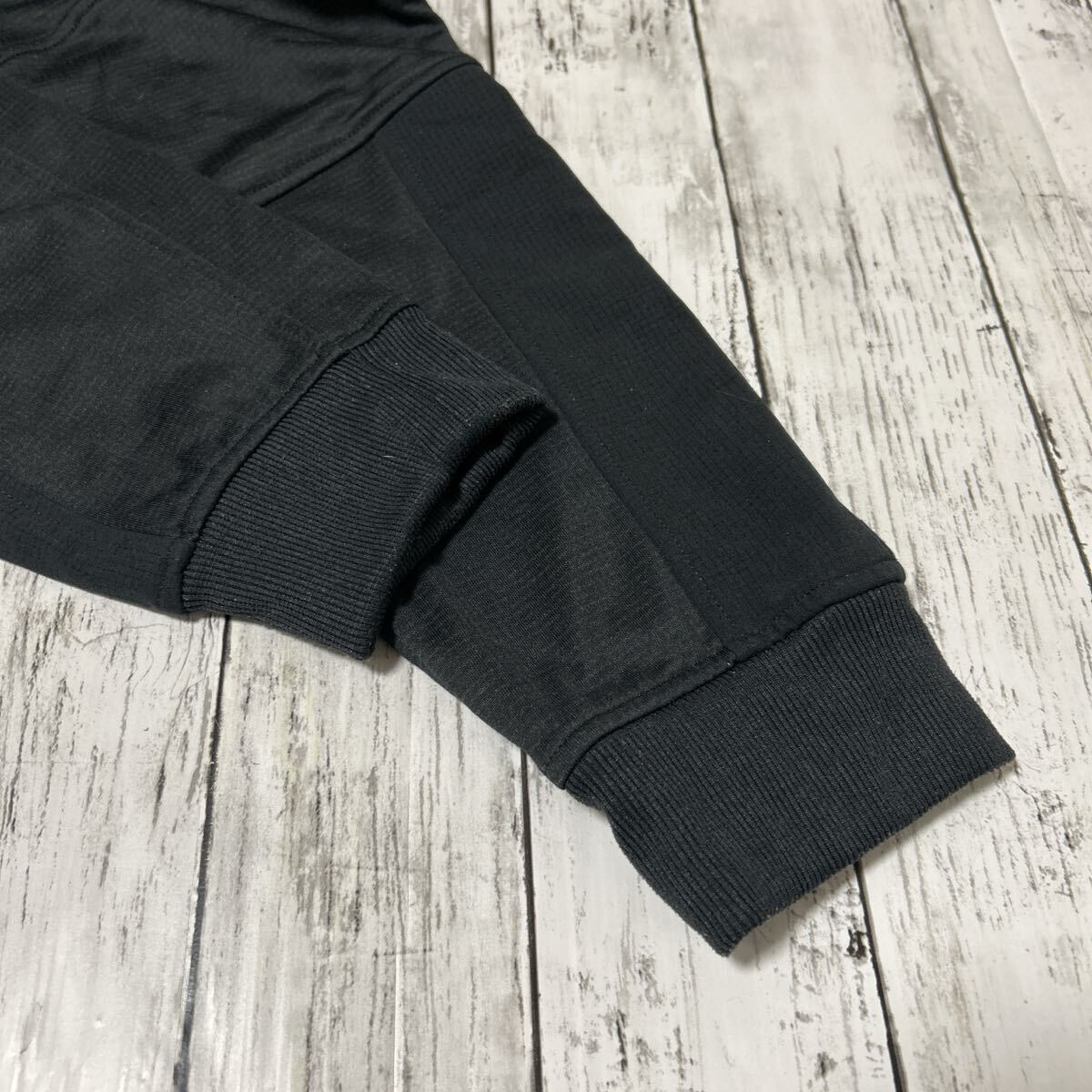 UNDER ARMOR アンダーアーマー メンズ テーパードパンツ L スポーツ アウトドア イージー ロゴ ブラック系 (K-042)★_画像6