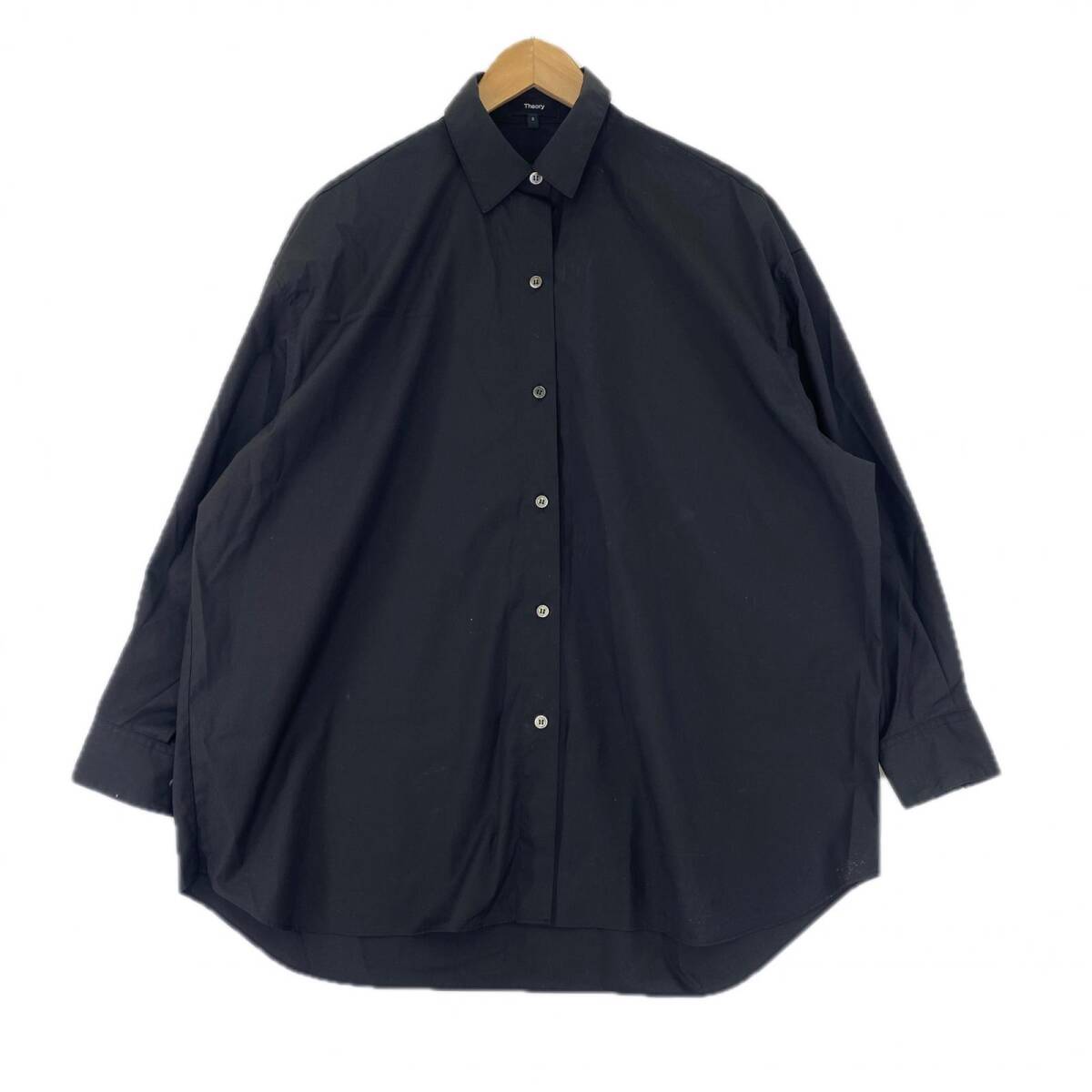 theory セオリー 長袖シャツ sizeS/ブラック ゆうパケットOK_画像1