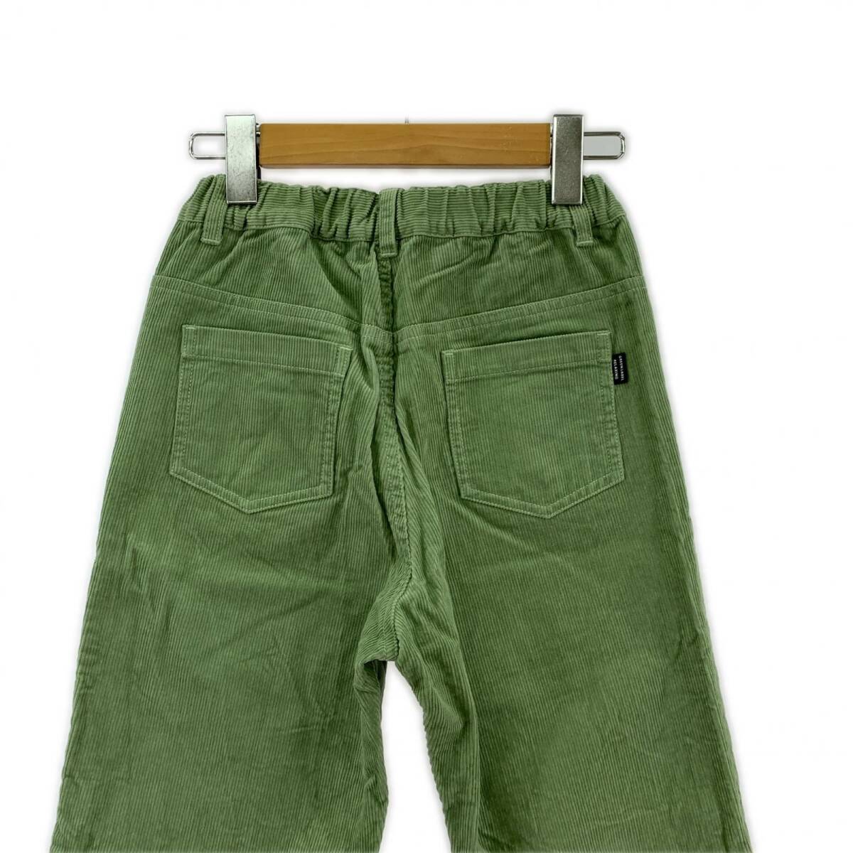 green label relaxing グリーンレーベルリラクシング ユナイテッドアローズ コーデュロイ パンツ size 155/ライトグリーン_画像2