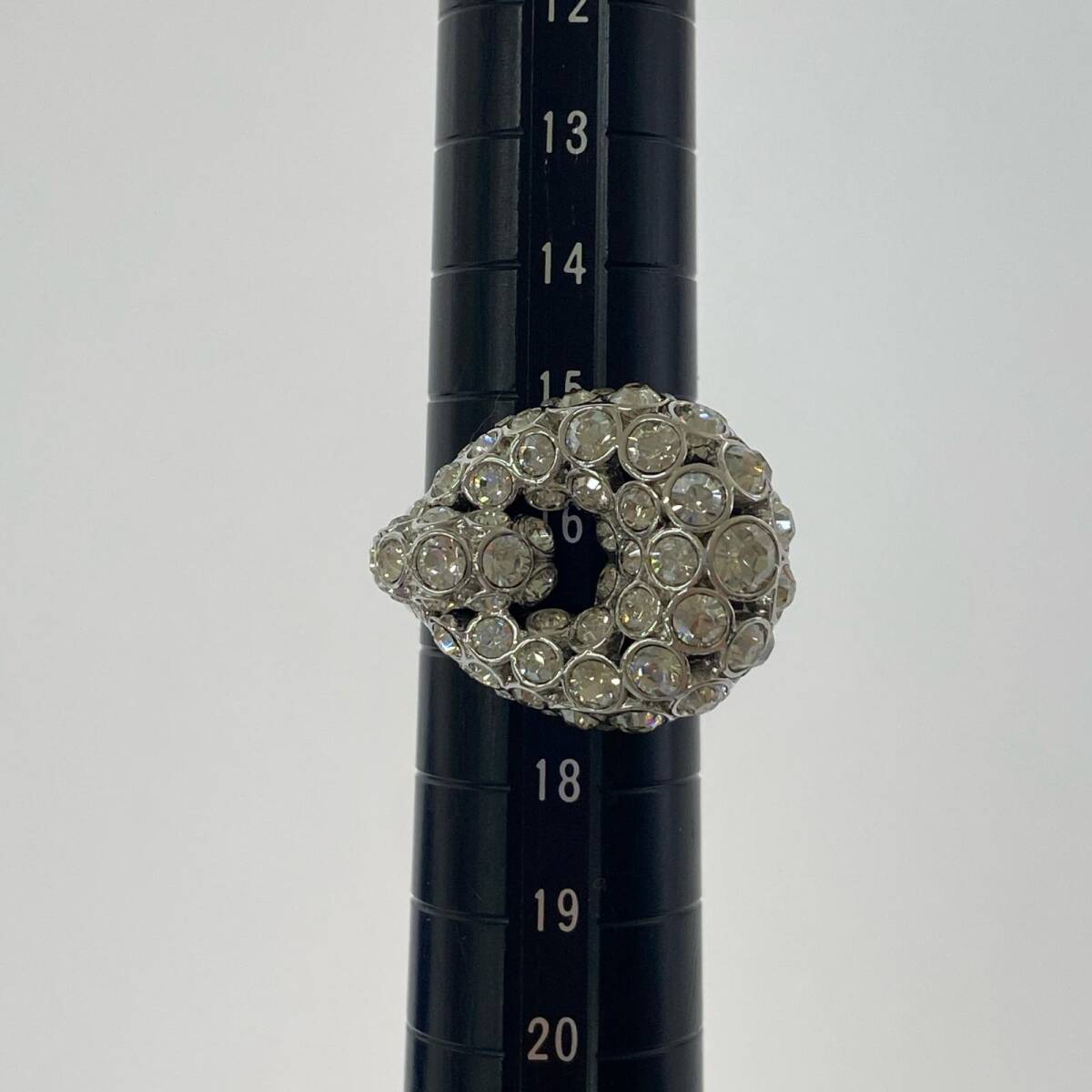 SWAROVSKI スワロフスキー リング・指輪 size58/シルバー_画像4