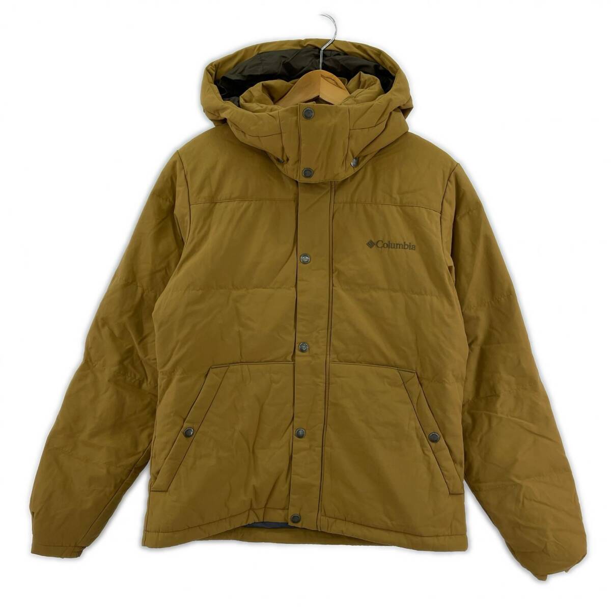 Columbia コロンビア PM5373 ダウンジャケット sizeS/ベージュ_画像1