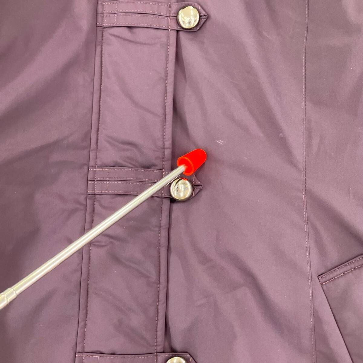 Leilian レリアン ダウンジャケット size11/パープル_画像4