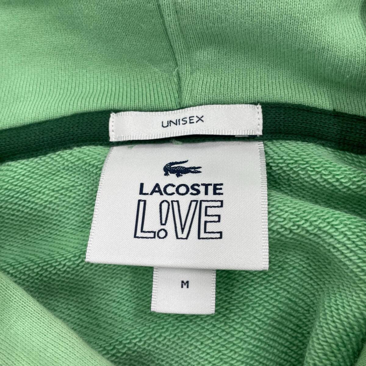 LACOSTE ラコステ パーカー sizeM/グリーン_画像4