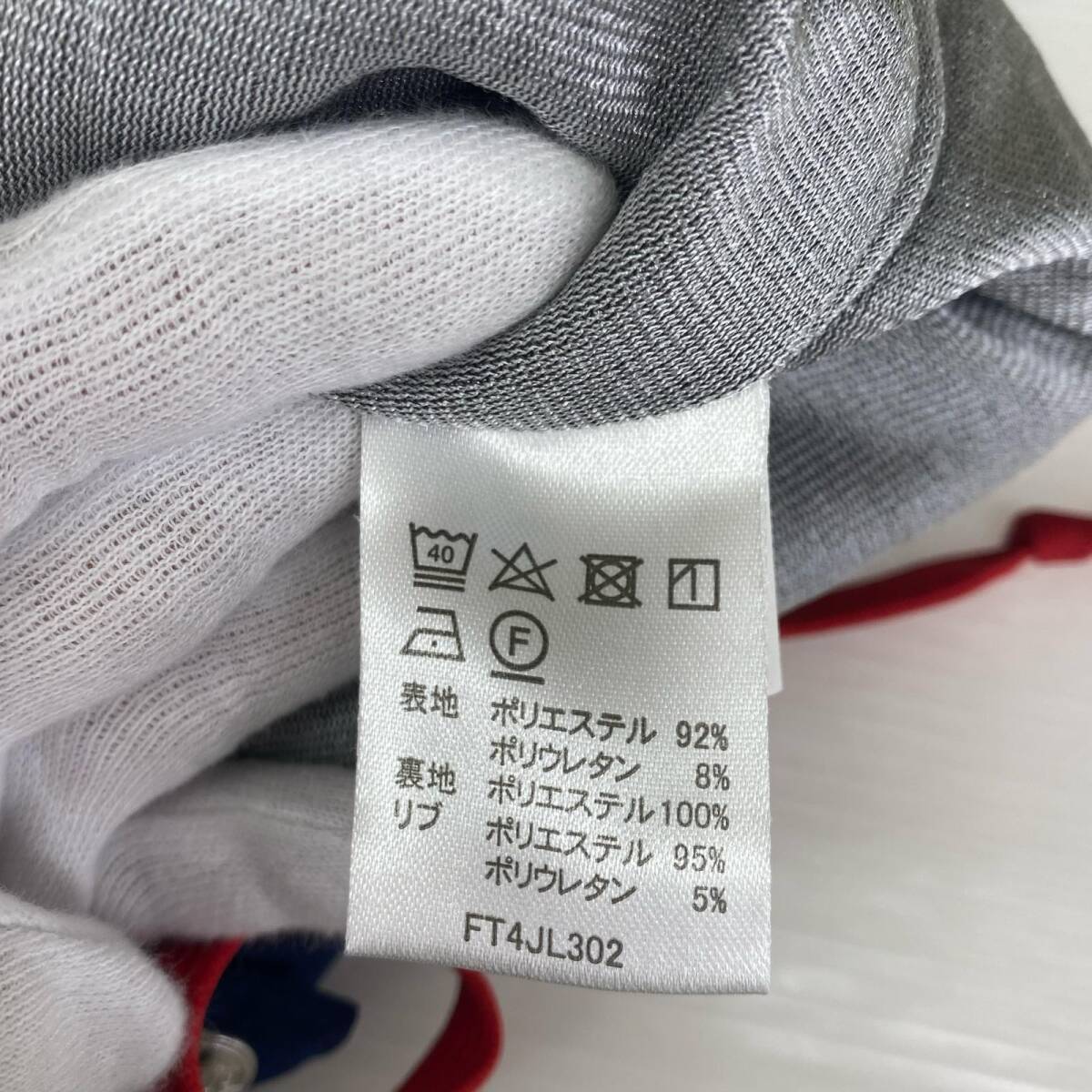FILA GOLF フィラ ゴルフ 裾ドロスト パンツ sizeS/ネイビー_画像5