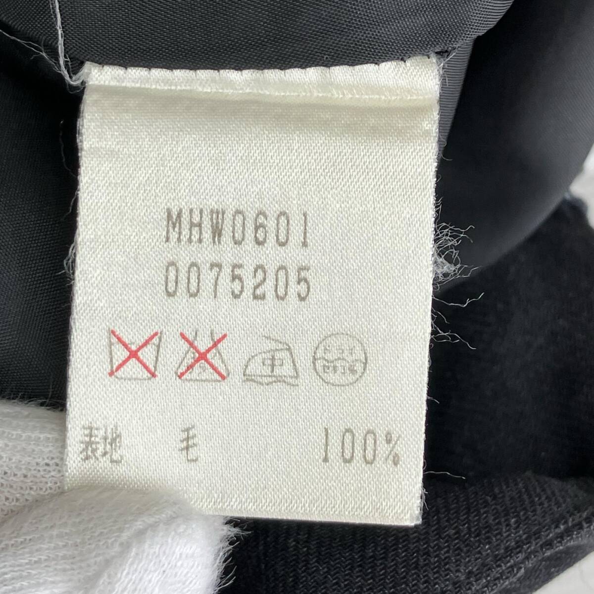 MARGARET HOWELL マーガレットハウエル ウール100% スカート size2/チャコールグレー ゆうパケットOK_画像4