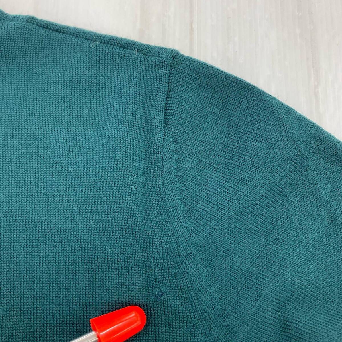 BURBERRY バーバリー ハイネック ニット sizeM/グリーン ゆうパケットOK_画像7