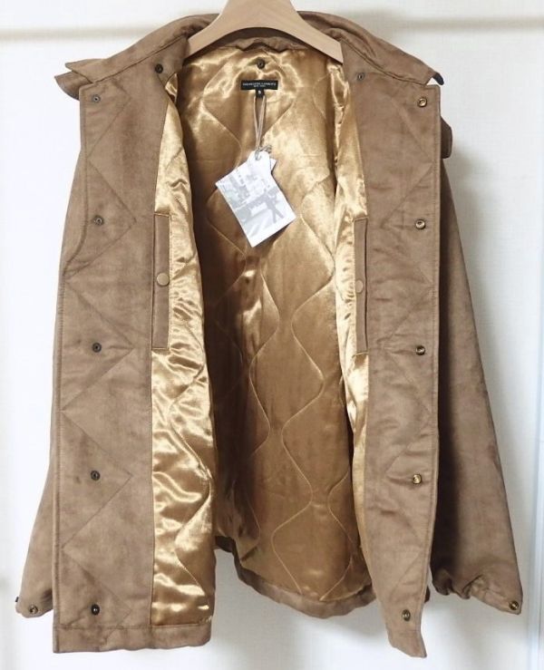 23AW Engineered Garments エンジニアードガーメンツ Wind Breaker Polyester Fake Suede ウィンドブレーカー ジャケット S_画像4