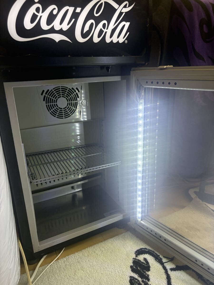 コカコーラ 冷蔵庫 ショーケース　JR-CC25A ハイアール_画像2