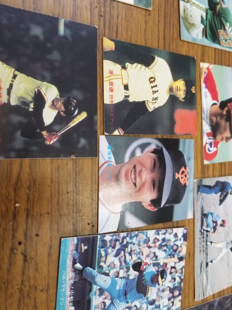  примерно 50 год передний. Calbee Professional Baseball карта 70 листов. альбом 2