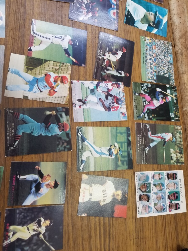  примерно 50 год передний. Calbee Professional Baseball карта 70 листов. альбом 2