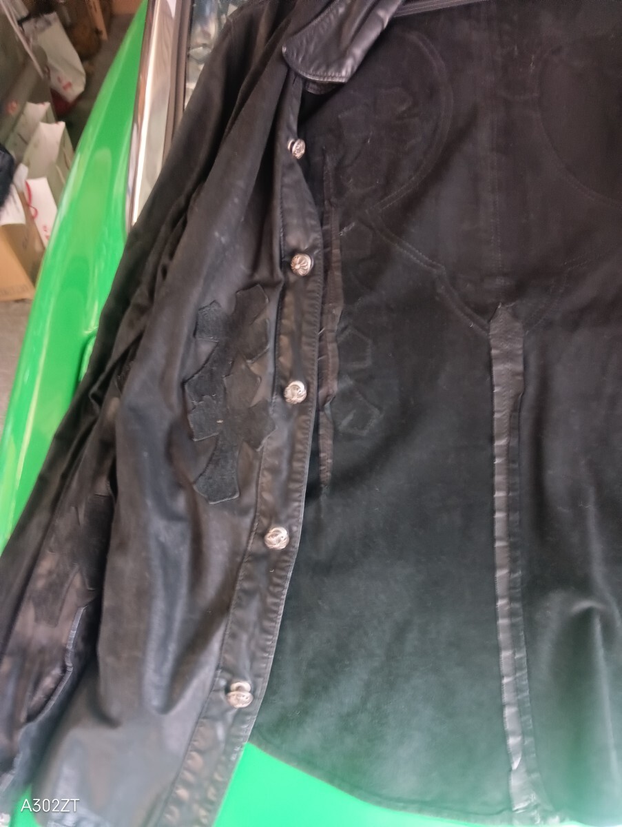 バッグクロムハーツ レザージャケット 難訳有りリペア修理 クロスパッチ 20枚 トートバッグ リュックサック レターパック トップス ベルト_画像6