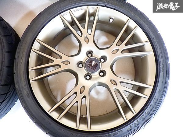 ●★美品!!★ MODELLISTA モデリスタ WingDancerⅡ ZN6 86 後期 ハチロク 18インチ 7J +48 PCD100 5H ホイール 4本 1台分 プリウス 棚B-6_画像2