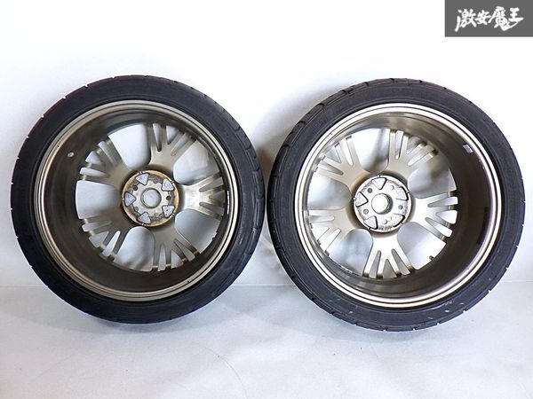 ●★美品!!★ MODELLISTA モデリスタ WingDancerⅡ ZN6 86 後期 ハチロク 18インチ 7J +48 PCD100 5H ホイール 4本 1台分 プリウス 棚B-6_画像6