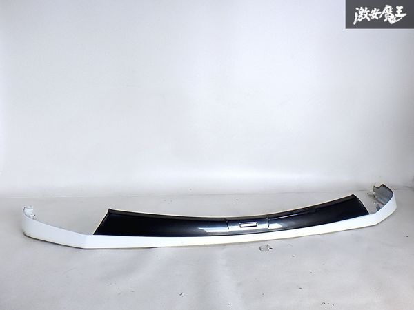 TRD ANH20W GGH20W アルファード Sグレード 前期 フロント リップ スポイラー エアロ 白 070 ホワイトパール MS341-58003 即納 棚F_画像1