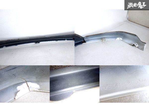 TRD ANH20W GGH20W アルファード Sグレード 前期 フロント リップ スポイラー エアロ 白 070 ホワイトパール MS341-58003 即納 棚F_画像9