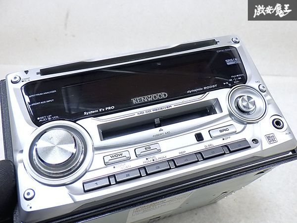 ★動作OK★ KENWOOD ケンウッド DPX-55MDS CD MD プレイヤー オーディオ デッキ 2DIN 即納 棚N-2_画像5