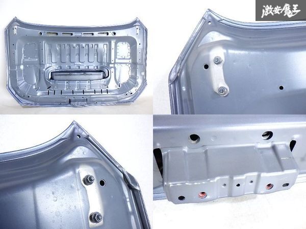 ヘコミなし スバル 純正 VM4 VMG レヴォーグ 前期 A型 B型 アルミ ボンネット エンジン フード パネル 外装 青 K5X スティールブルー 棚B-5_画像9