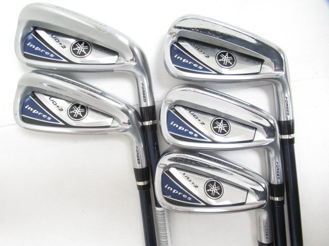[7063]ヤマハ インプレス UD+2 2019 アイアン　MX-519i(SR)　5本セット　（1411）_画像2
