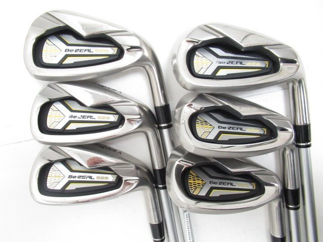 [7102]ホンマ Be ZEAL 525 アイアン　VIZARD(R)　6本セット　（1411）_画像2