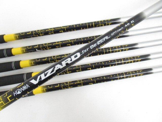 [7102]ホンマ Be ZEAL 525 アイアン　VIZARD(R)　6本セット　（1411）_画像5