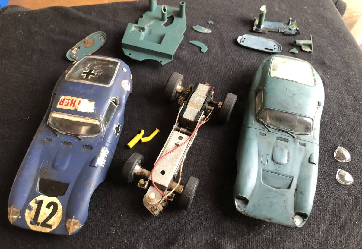 当時物　輸入スロットカー　ジャンクセット　COX 、レベル、amt、K&B _画像8