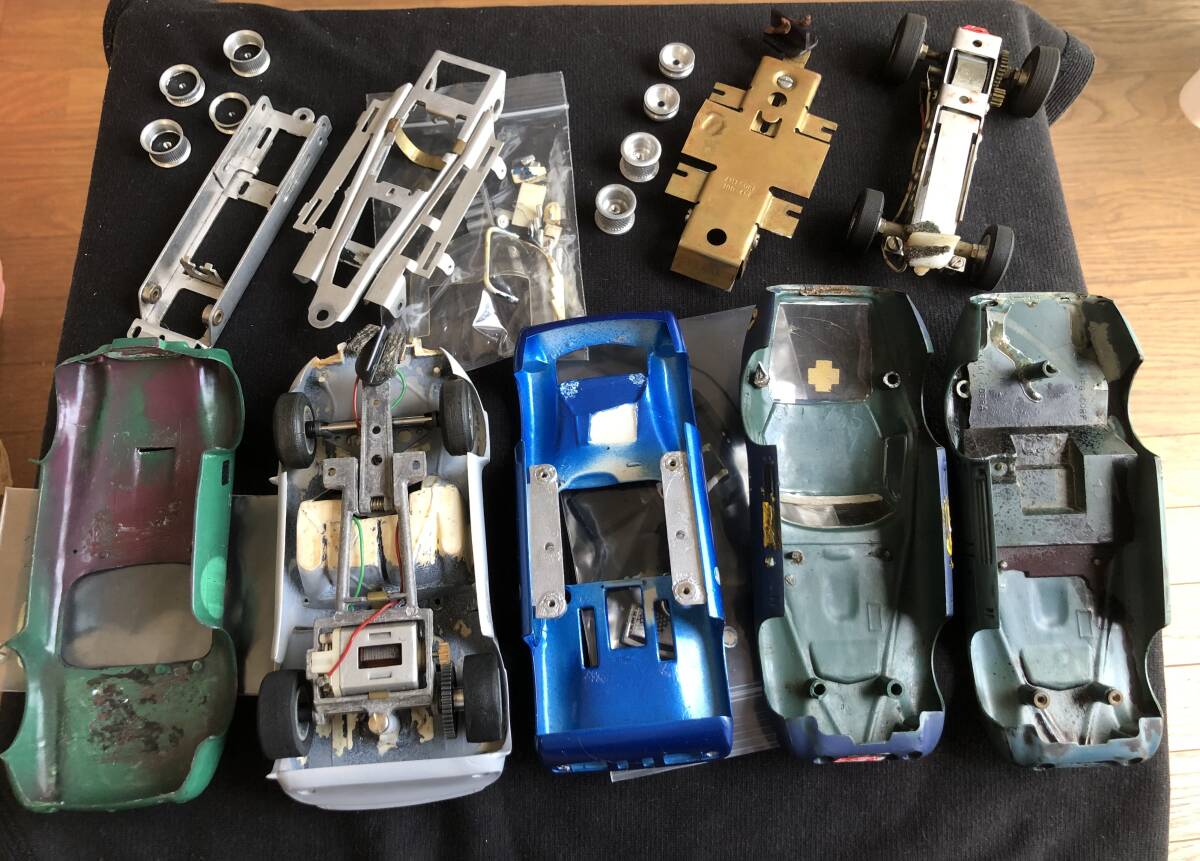 当時物　輸入スロットカー　ジャンクセット　COX 、レベル、amt、K&B _画像2