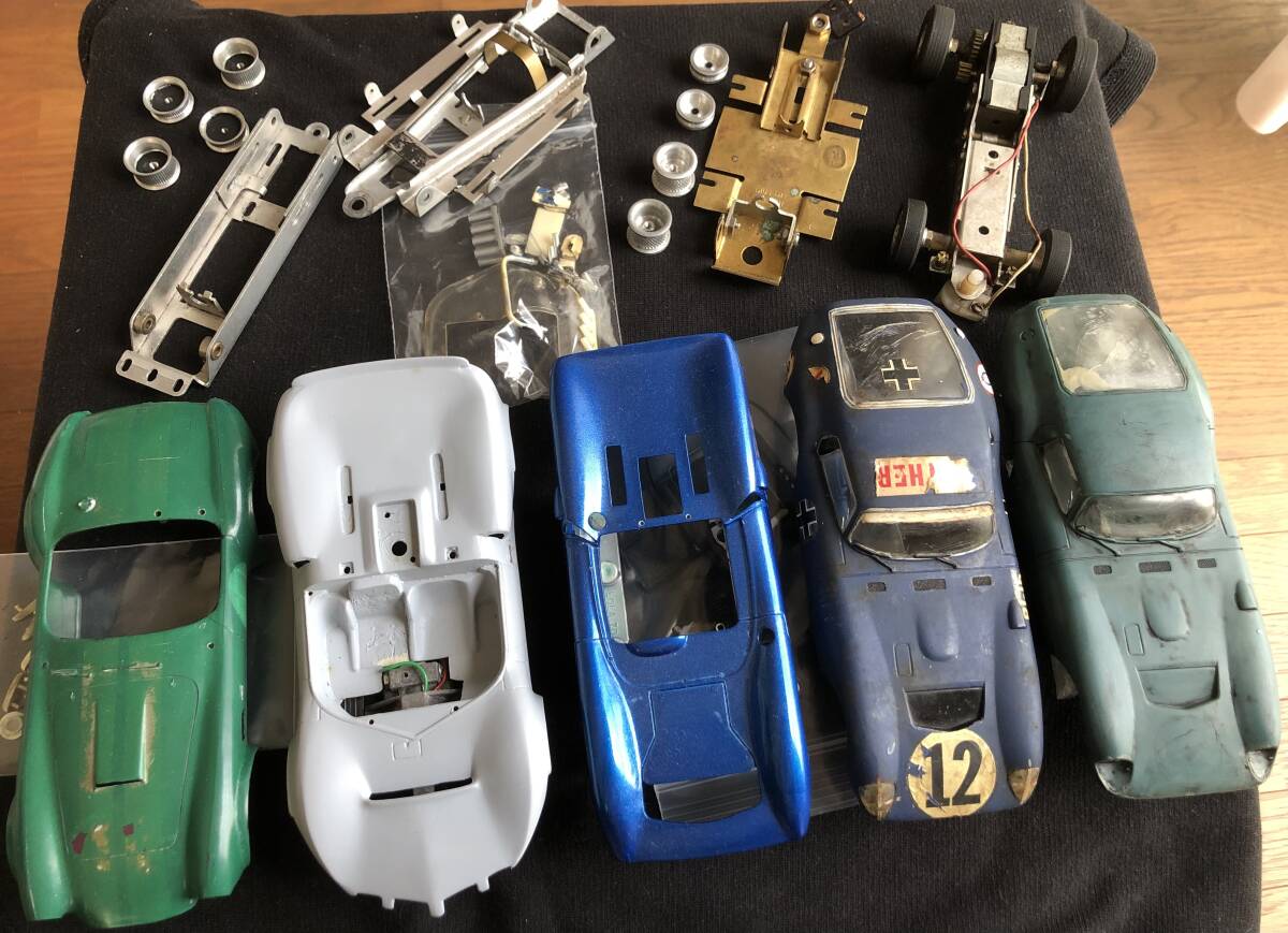 当時物　輸入スロットカー　ジャンクセット　COX 、レベル、amt、K&B _画像1