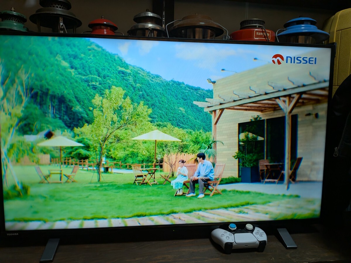 TOSHIBA 東芝 REGZA 43C350X 21年製 液晶テレビ 43V型 簡易動作確認済み リモコン付 フルハイビジョン HDMI対応_画像1