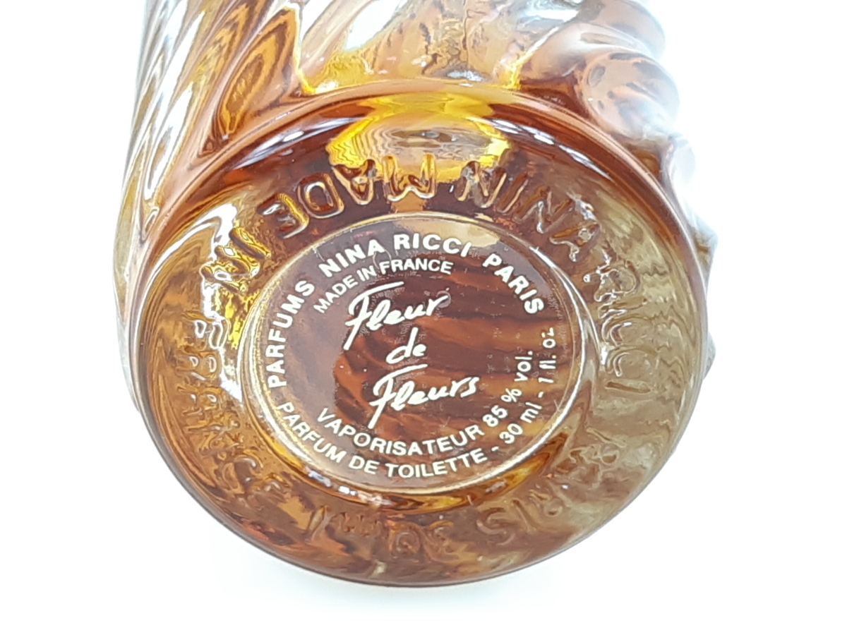 ◆毎週値下げ◆残多 ニナリッチ NINA RICCI フルール ド フルール Fleur de Fleurs パルファム ド トワレ スプレー 30ml YK-2439_画像3