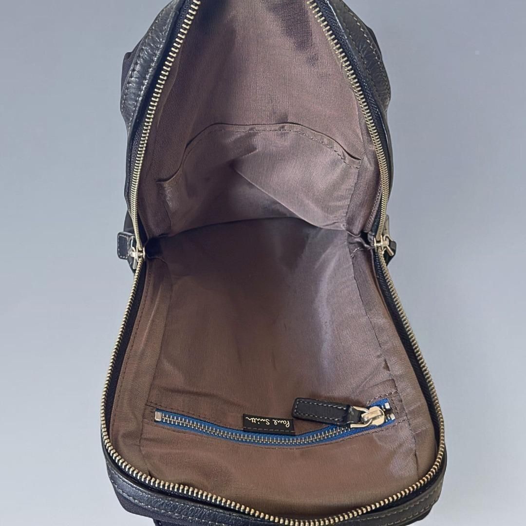  прекрасный товар PaulSmith Paul Smith sling сумка "body" сумка на плечо мульти- полоса черный чёрный 