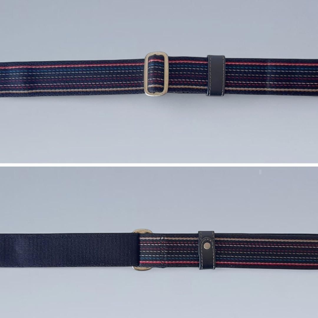  прекрасный товар PaulSmith Paul Smith sling сумка "body" сумка на плечо мульти- полоса черный чёрный 