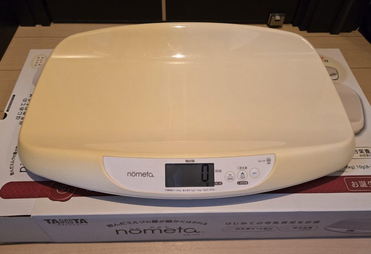 タニタ nometa ベビースケール BB-105 TANITA 体重計 ベビー用品_画像2