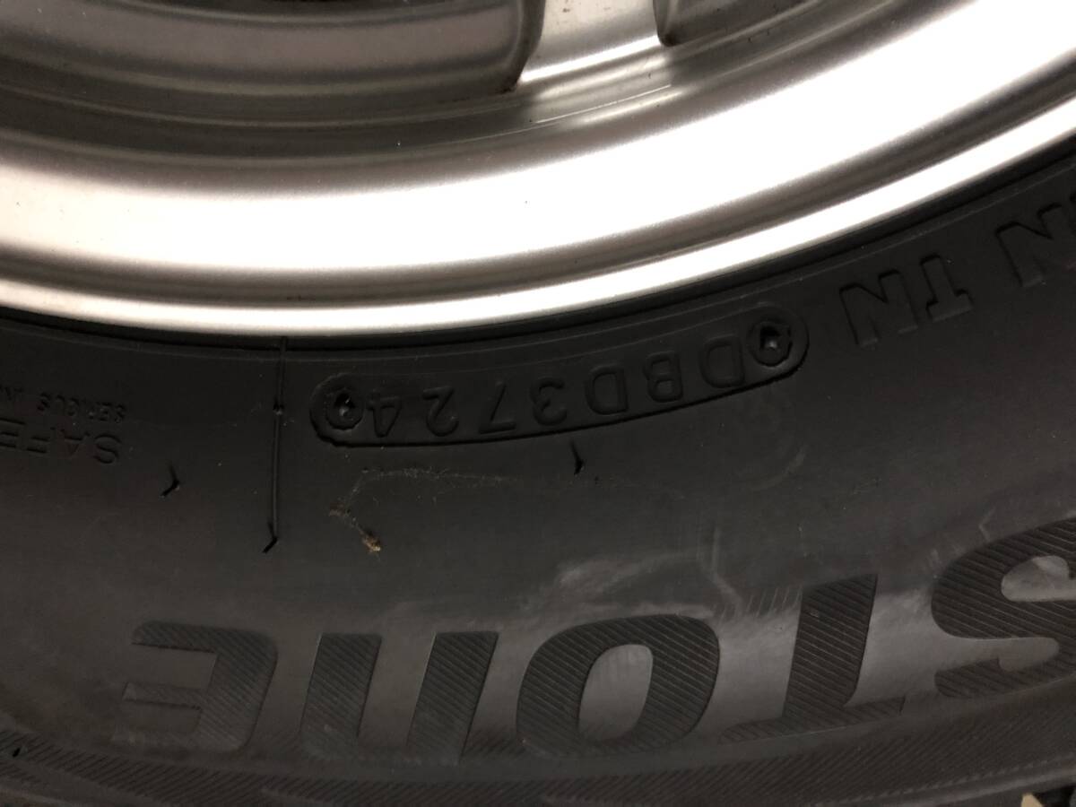  Jimny Sierra JB74W 195/80R15 зимний 4 шт. комплект aluminium ключ la-2024 год 37 неделя Bridgestone DM-V2 139.7×5 дыра 