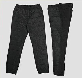 JIGGYS SHOP ジギーズショップ 中綿 スウェットパンツ M ジョガーパンツ 裏起毛ジャージ切替サーモ中綿パンツ_画像1