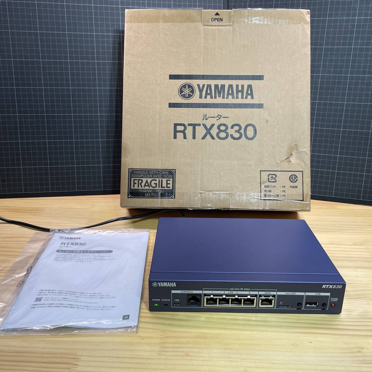 【美品】YAHAMA RTX830 ギガアクセスVPNルーター_画像1
