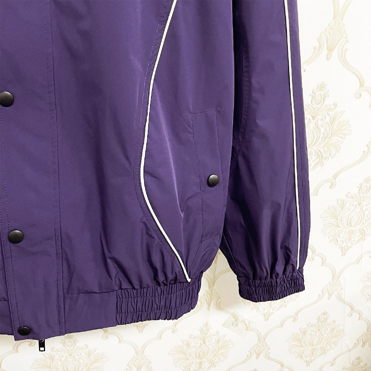 上級EU製&定価9万◆UABONI*Paris*上下セット*ユアボニ*パリ発◆快適 防風 薄手 ジャケット ロングパンツ スポーツウェア 春秋 M/46サイズ_画像6